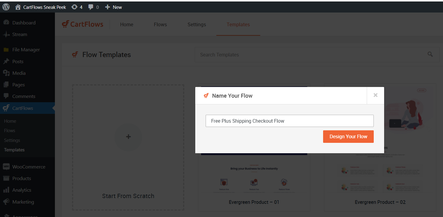 Gratis Más Envío Configurar Cartflows Flow