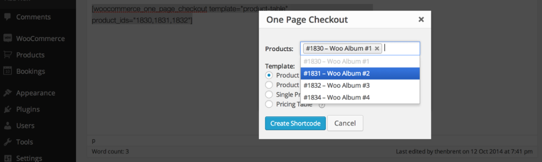 WooCommerce ชำระเงินหน้าเดียว