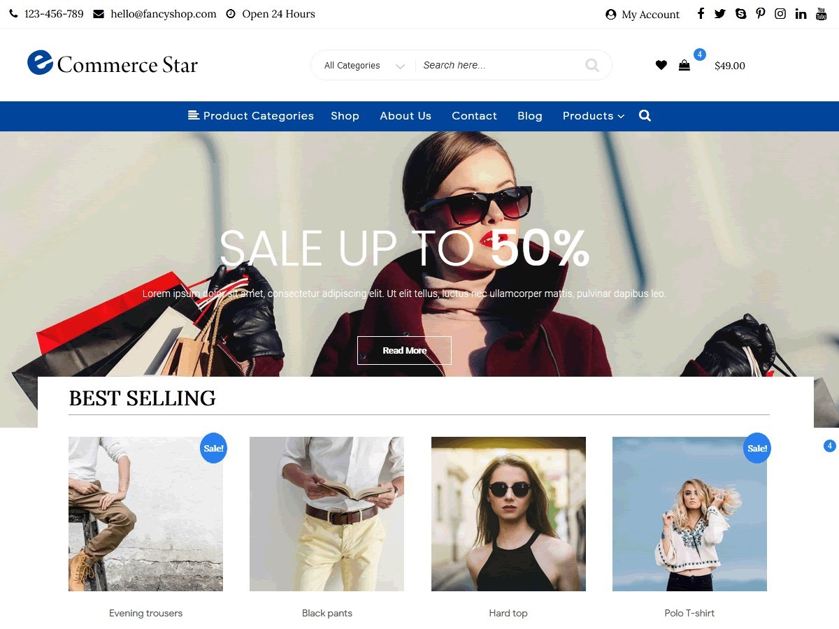 eCommerce Star By Ceylon Themes-Demo