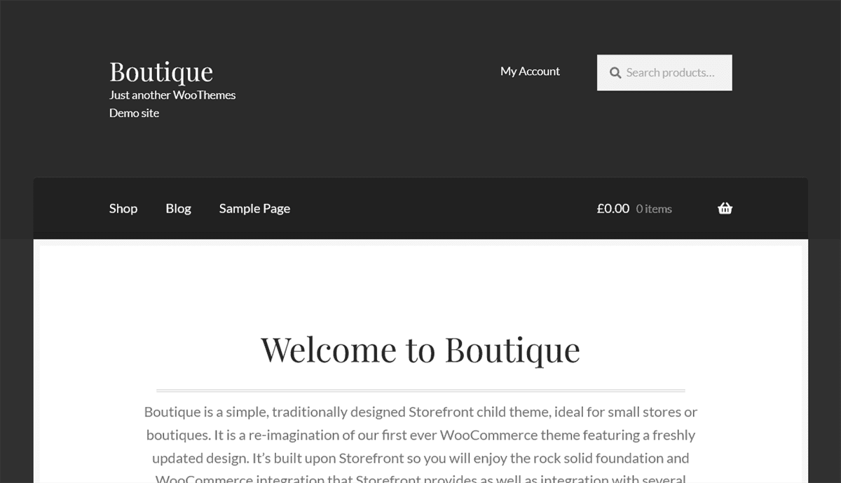 Boutique-Design-Demo