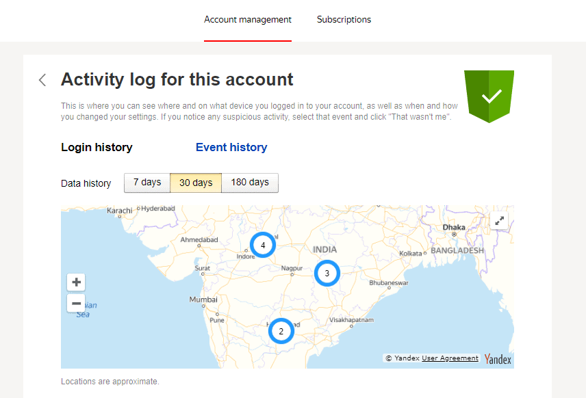 yandex-disk-activity-log