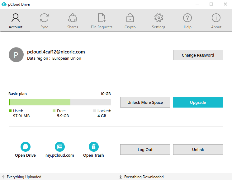 pcloud 桌面应用