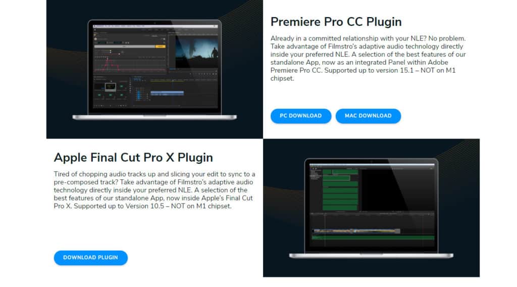 Plug-ins do Filmstro