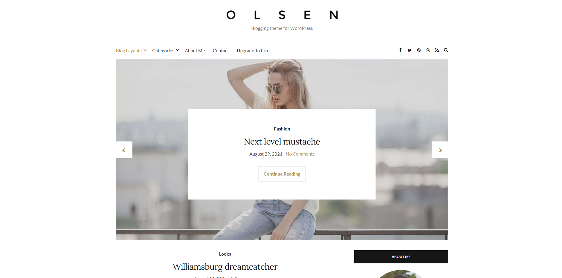 Olsen light - temas femeninos de WordPress