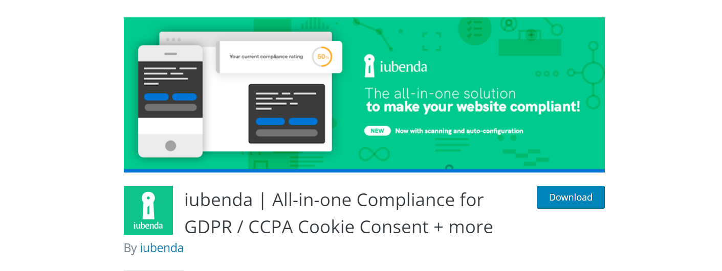 iubenda - Plugin per il consenso ai cookie di WordPress