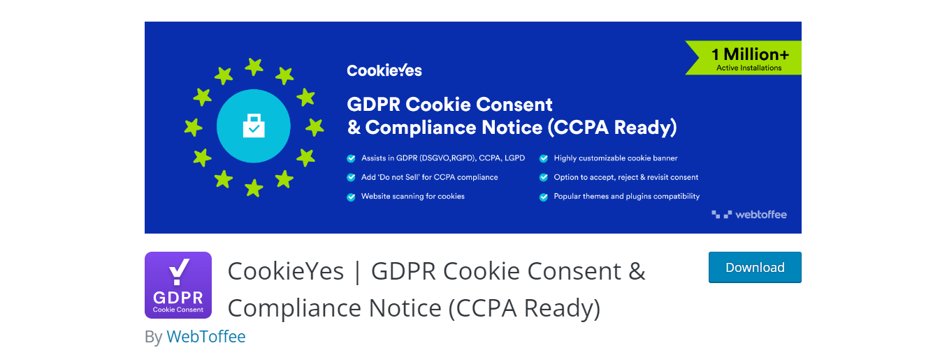 GDPR - Plugin per il consenso ai cookie di WordPress