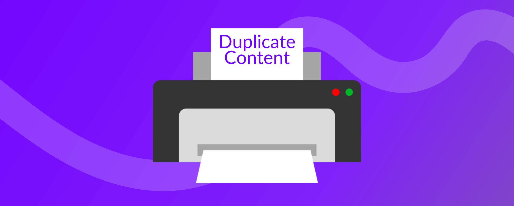 Advertencia de contenido duplicado