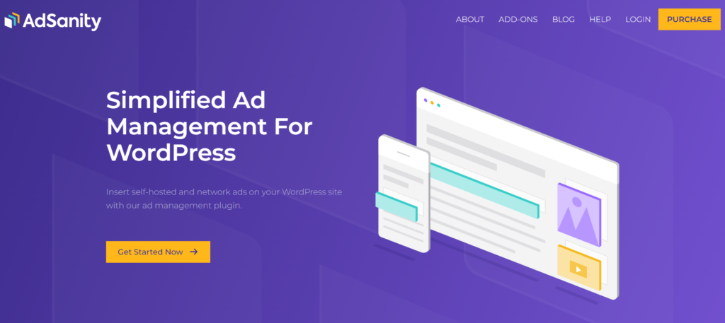 Plug-in AdSanity AdSense para WordPress