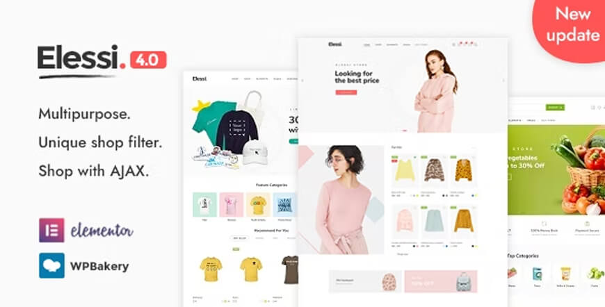 Elessi - tema de woocommerce ajax