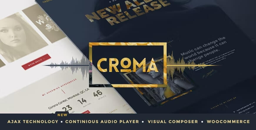 Croma - tema de WordPress ajax