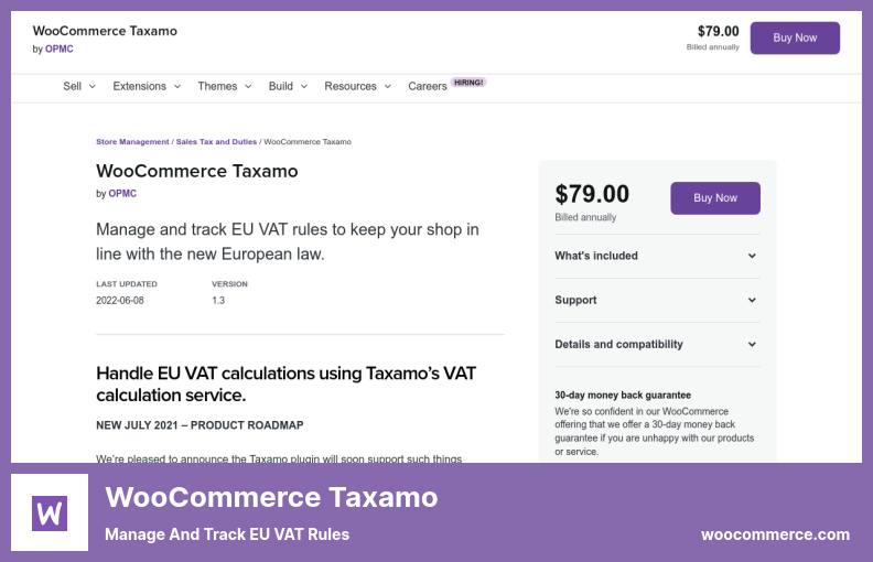 WooCommerce Taxamo プラグイン - EU VAT ルールの管理と追跡