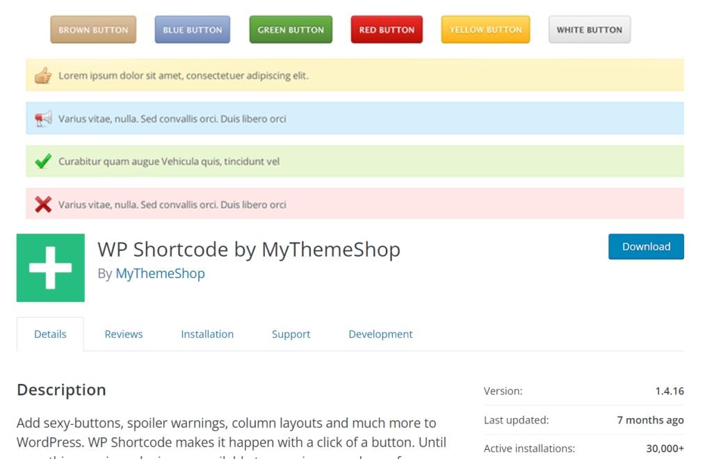 wp shortcode - WooCommerce 단축 코드 플러그인