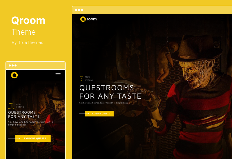 Tema Qroom - Tema WordPress Escape Room