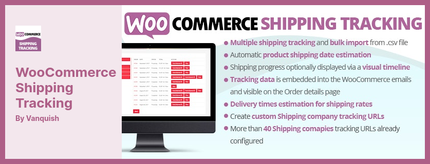 WooCommerce Shipping Tracking Plugin - Ermöglicht Ihren Kunden, ihre Bestellungen einfach zu verfolgen