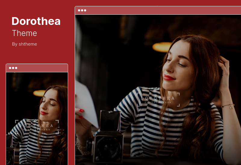 Dorothea Theme - Fotografi Portofolio WordPress Theme