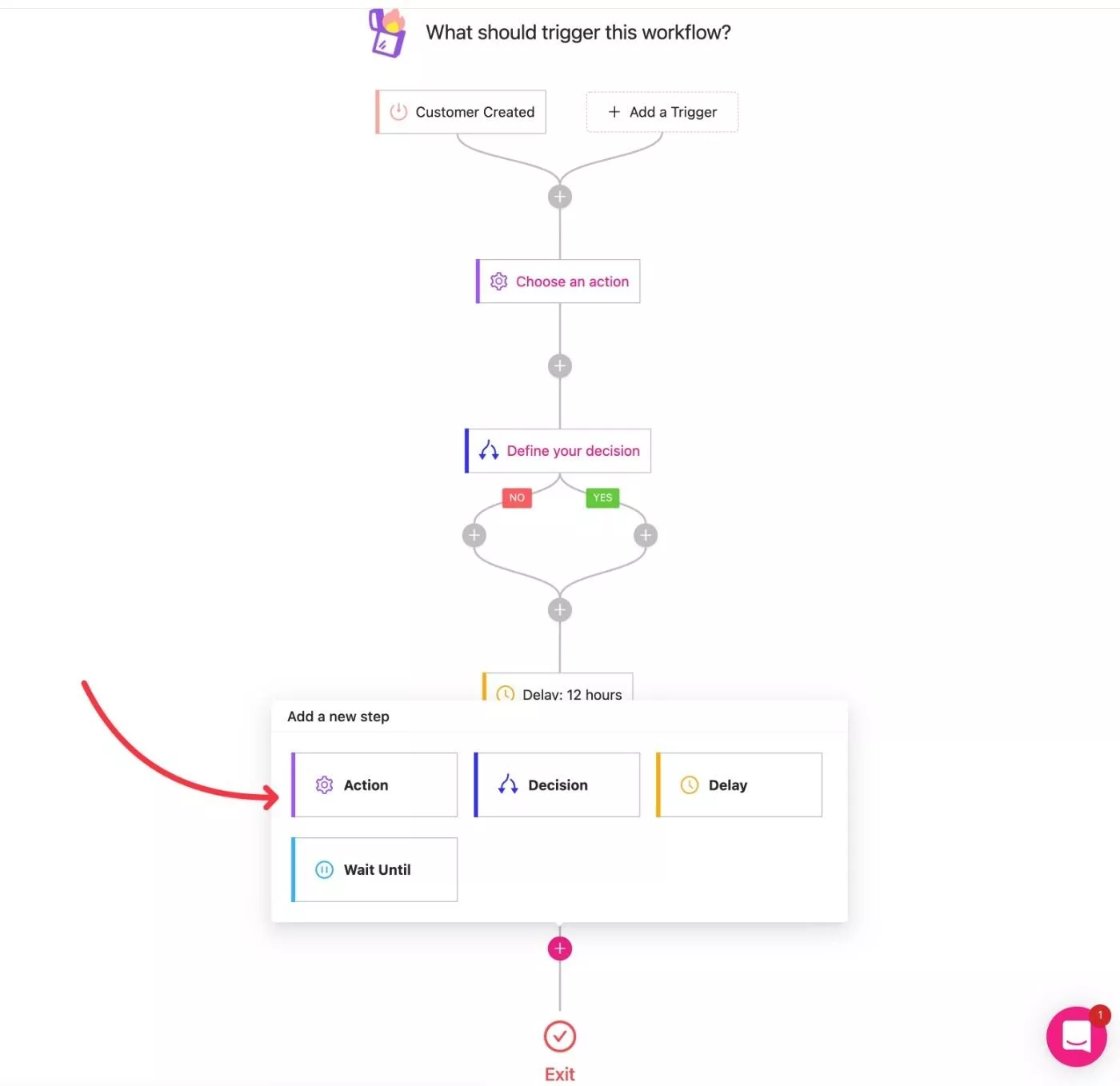 Growmatik 워크플로 빌더 검토