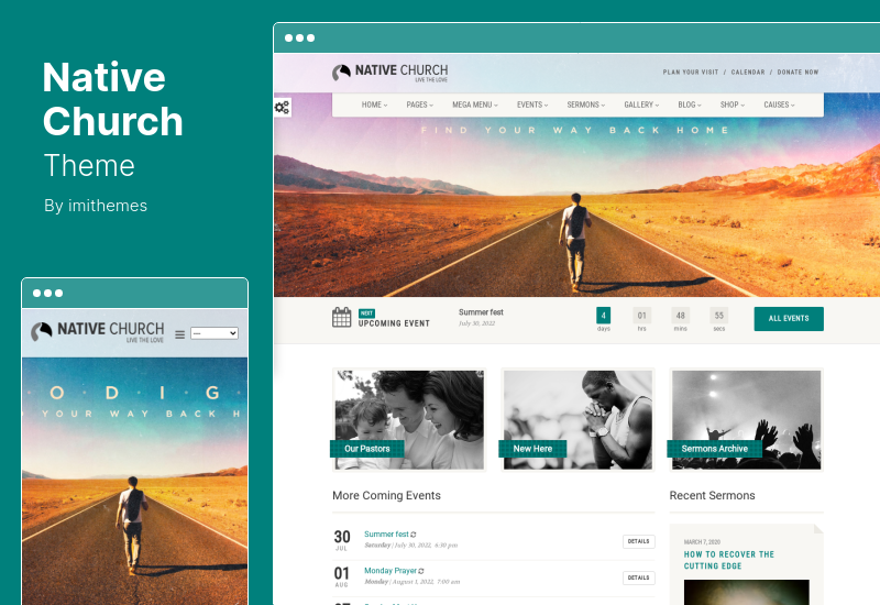 Native Church Theme - Mehrzweck-WordPress-Theme