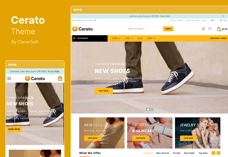 Cerato-Thema - Mehrzweck-Elementor-WooCommerce-Theme