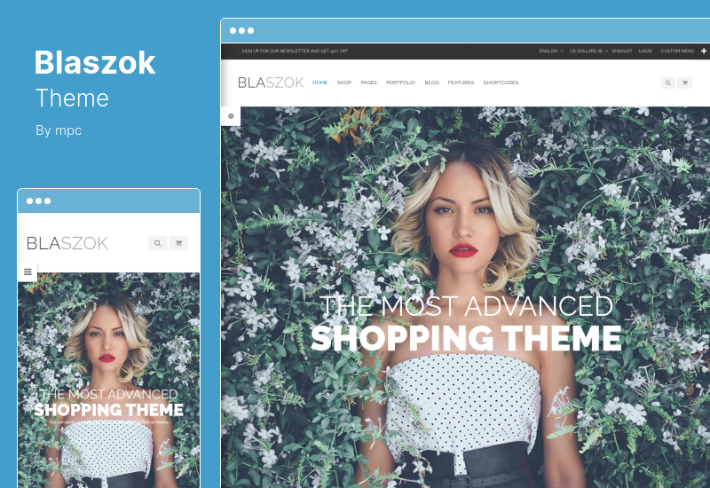 ธีม Blaszok - อีคอมเมิร์ซ, ธีม WooCommerce