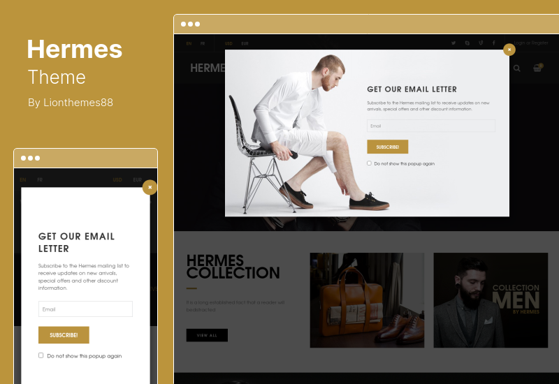 ธีม Hermes - ธีม WordPress ตอบสนองระดับพรีเมียมอเนกประสงค์