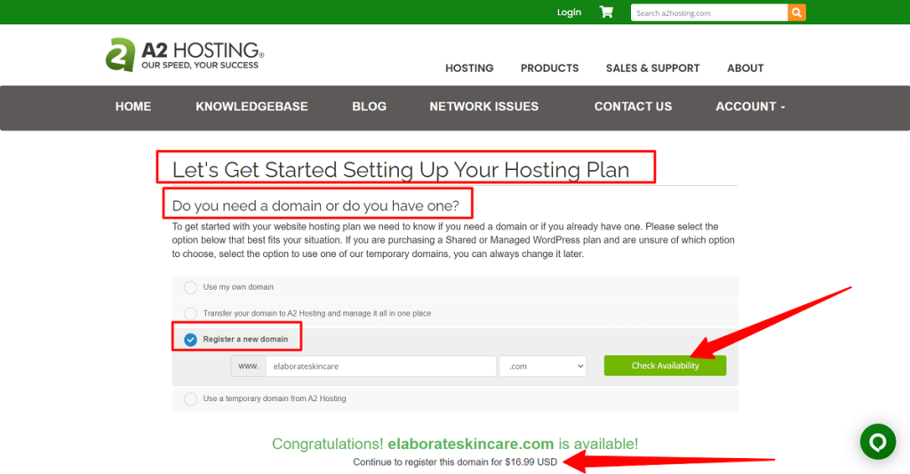 paket hosting hosting a2