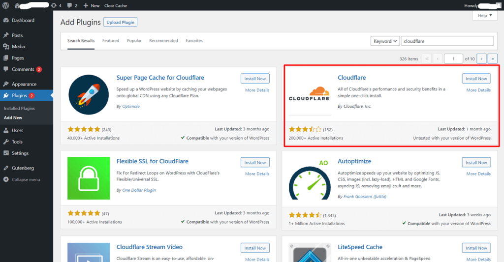 plugin cloudflare cdn