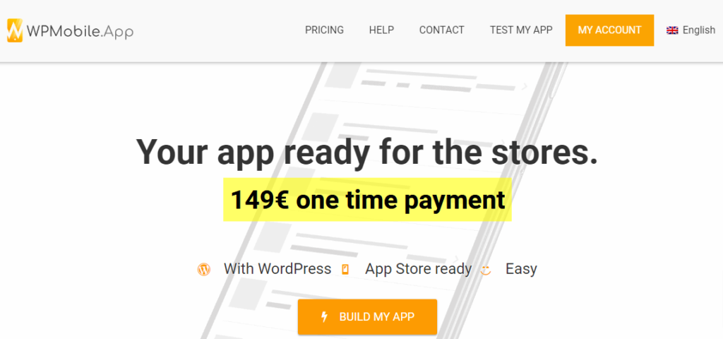 WPMobile.App - convertir le site wordpress en application mobile