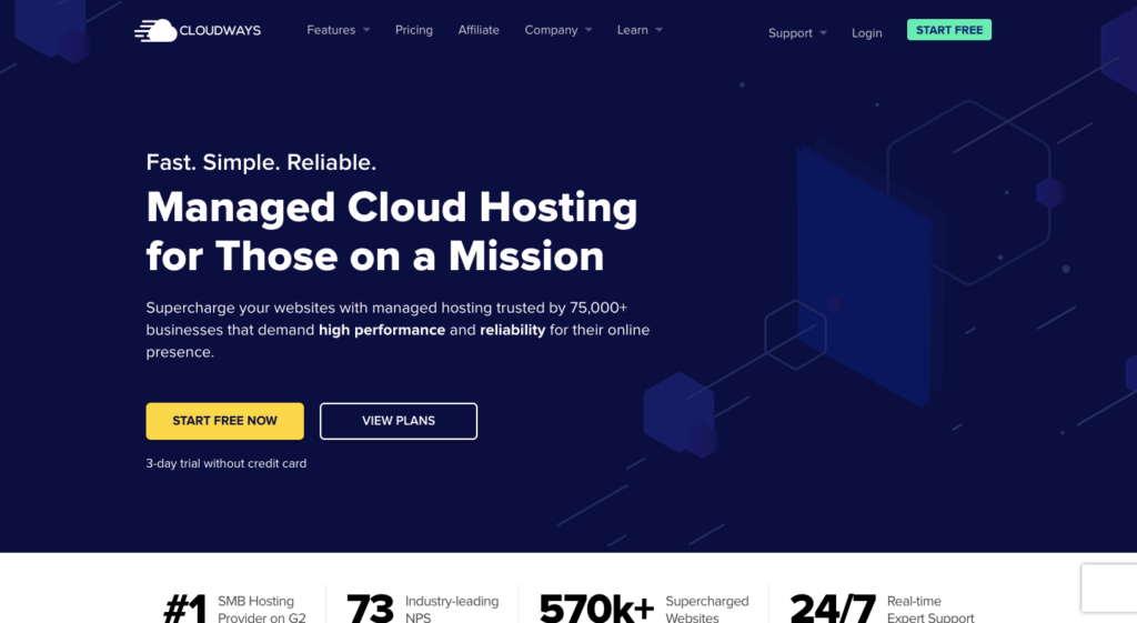 cloudways-hostinger-alternative