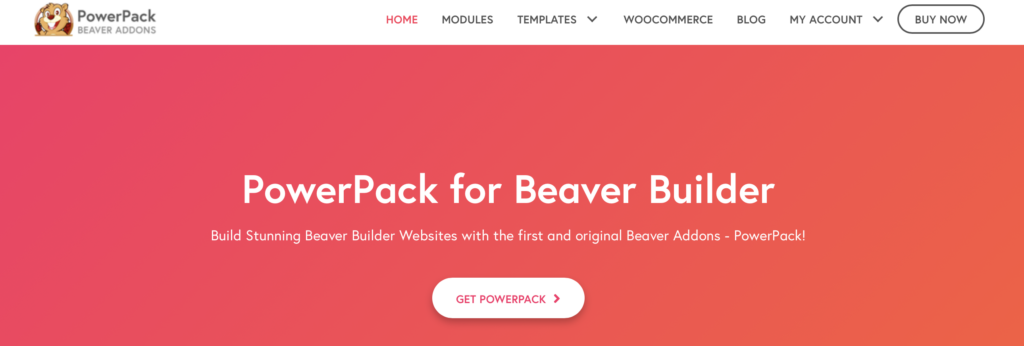 Module complémentaire PowerPack pour Beaver Builder