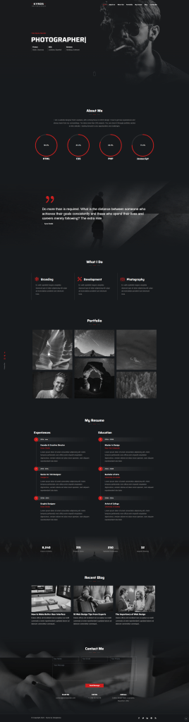 Webfulcreations: come creare un sito Web di fotografia in WordPress