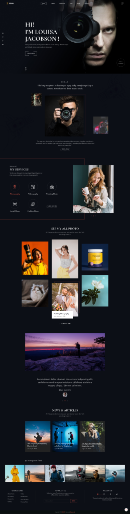 Webfulcreations: come creare un sito Web di fotografia in WordPress