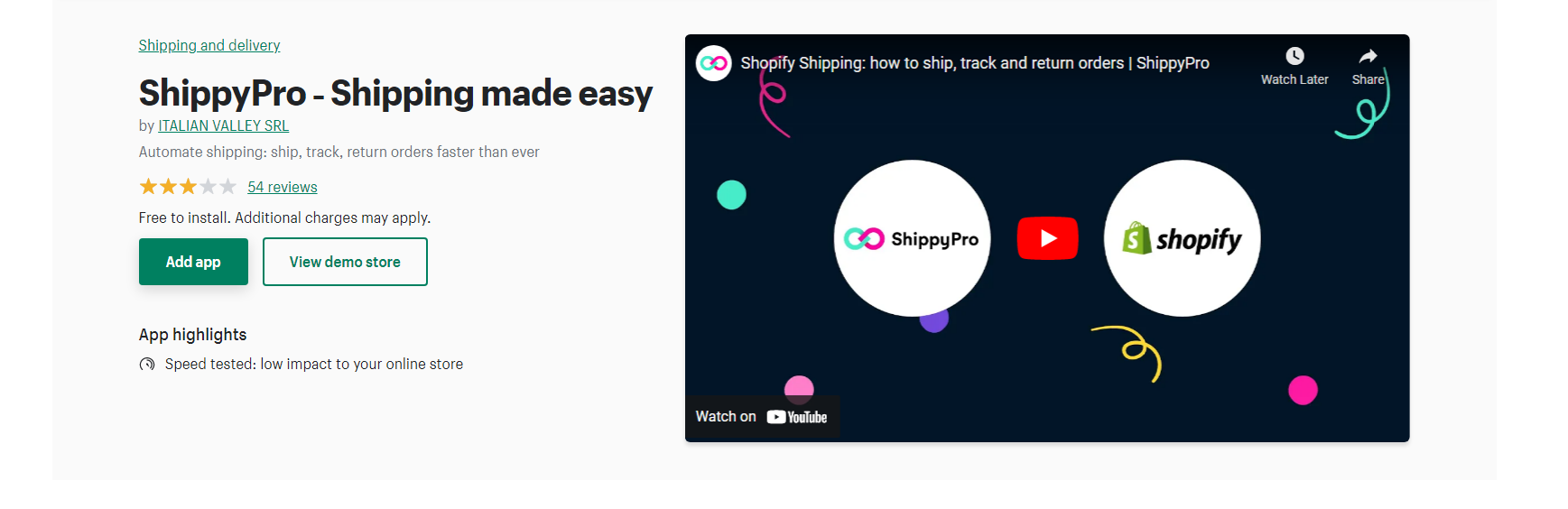 ShippyPro - Apps de devolução da Shopify