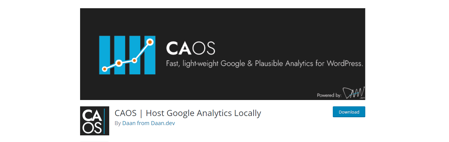 CAOS Dann - WordPress 谷歌分析插件