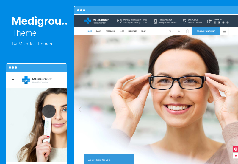 Medigroup Theme - WordPress-Theme für Medizin und Gesundheit