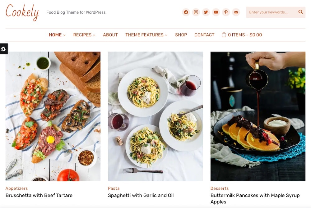 Cookley WordPress-Theme