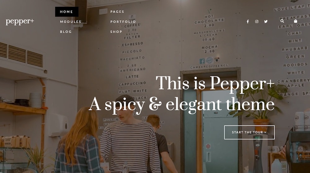 Pepper+ WordPress-Theme