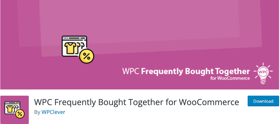 WPC fréquemment achetés ensemble pour woocommerce