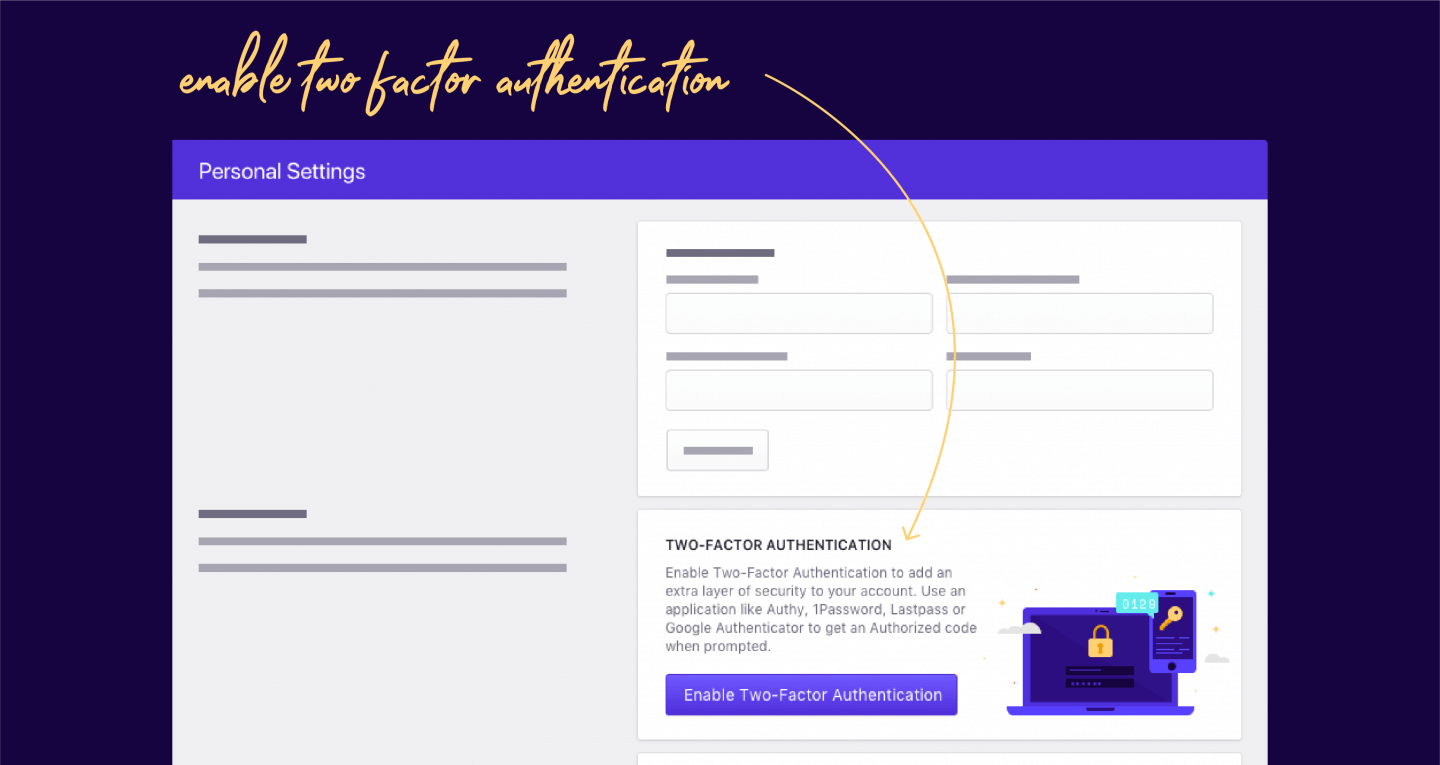 Authentification à deux facteurs Pressidium