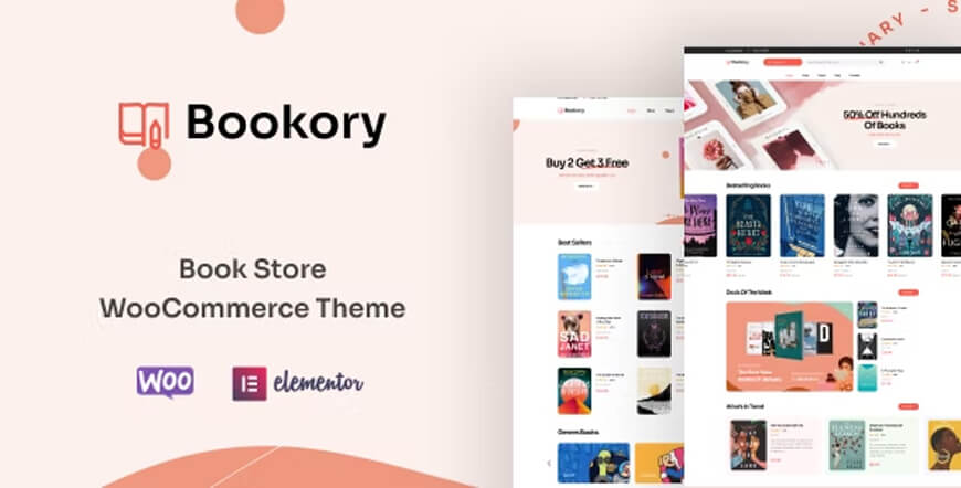 Bookory - kitapçı woocommerce teması