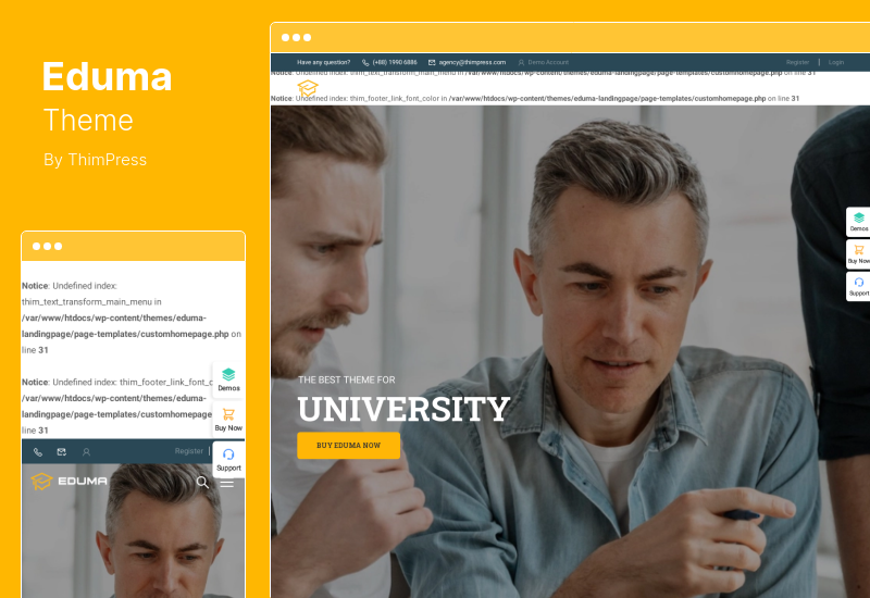 Eduma Theme - Образовательная WordPress тема