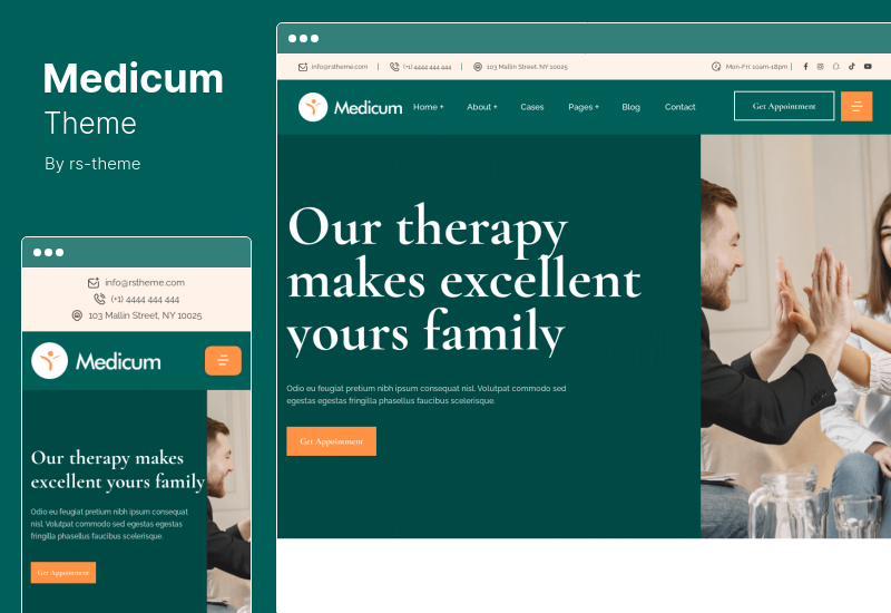 Medicum Teması - Psikoloji ve Danışmanlık WordPress Teması