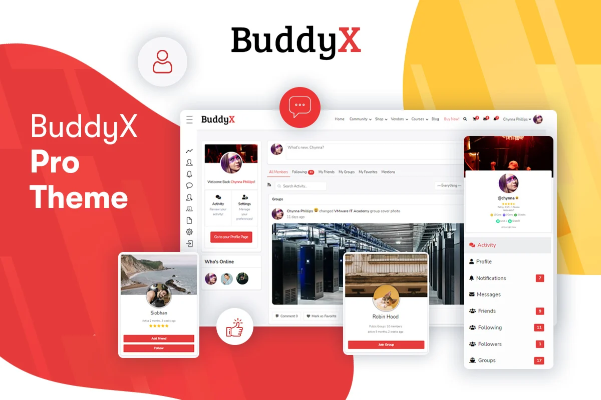 BuddyX 프로 테마