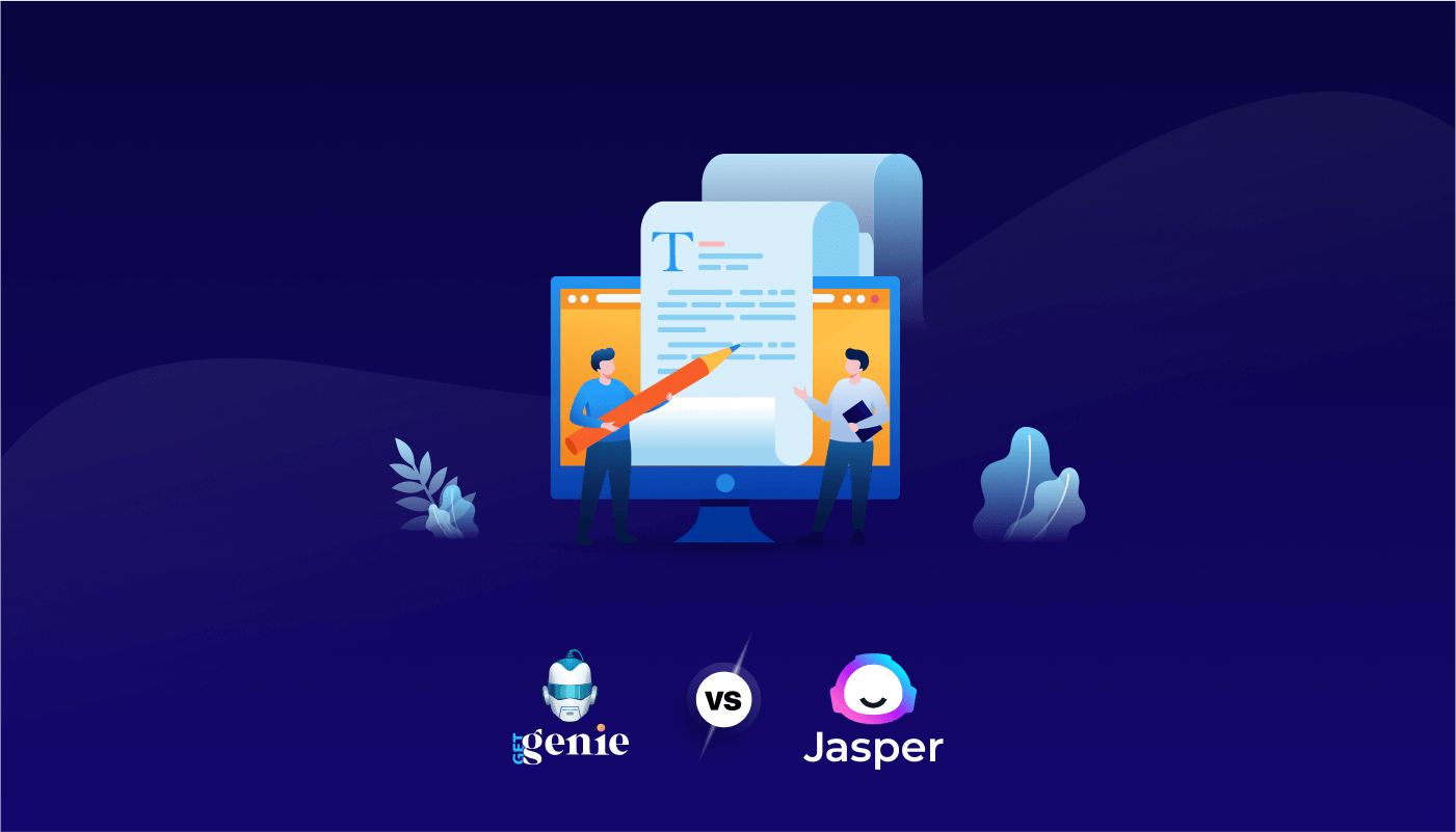 Çeşitli şablonlar Jasper vs GetGenie AI