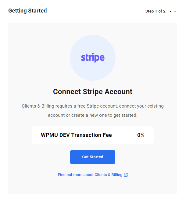 Stripe bağlantı ekranına bir bakış