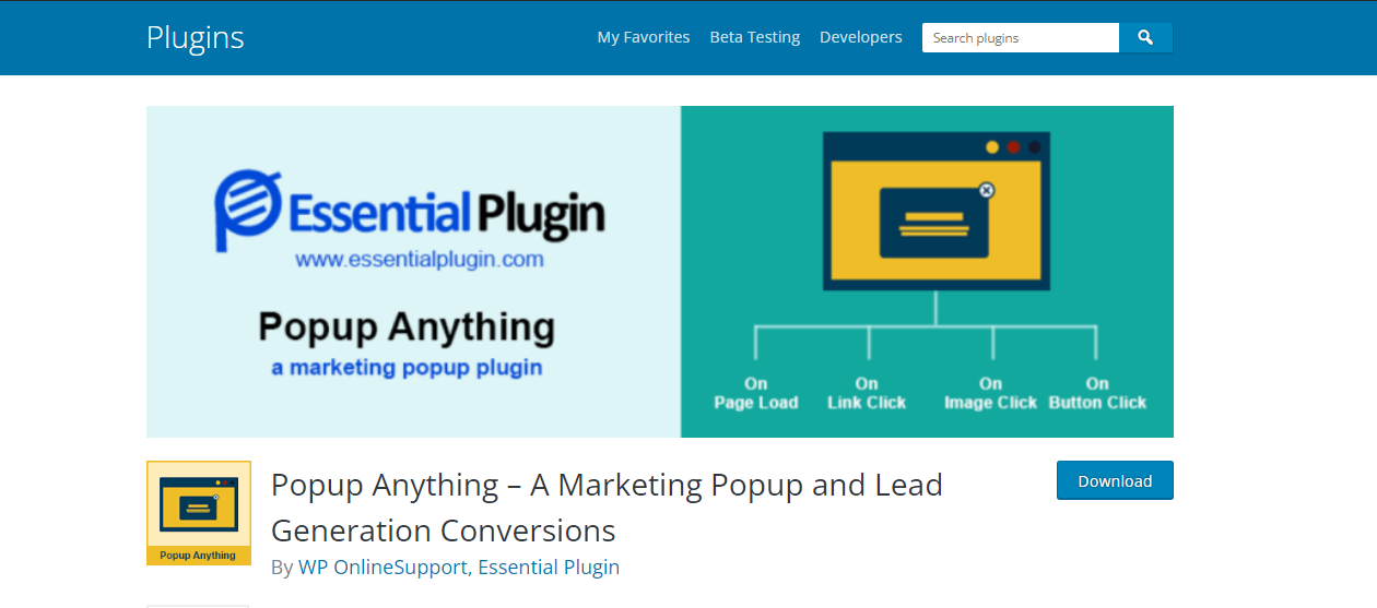 Qualquer coisa pop-up - plugins pop-up do WordPress