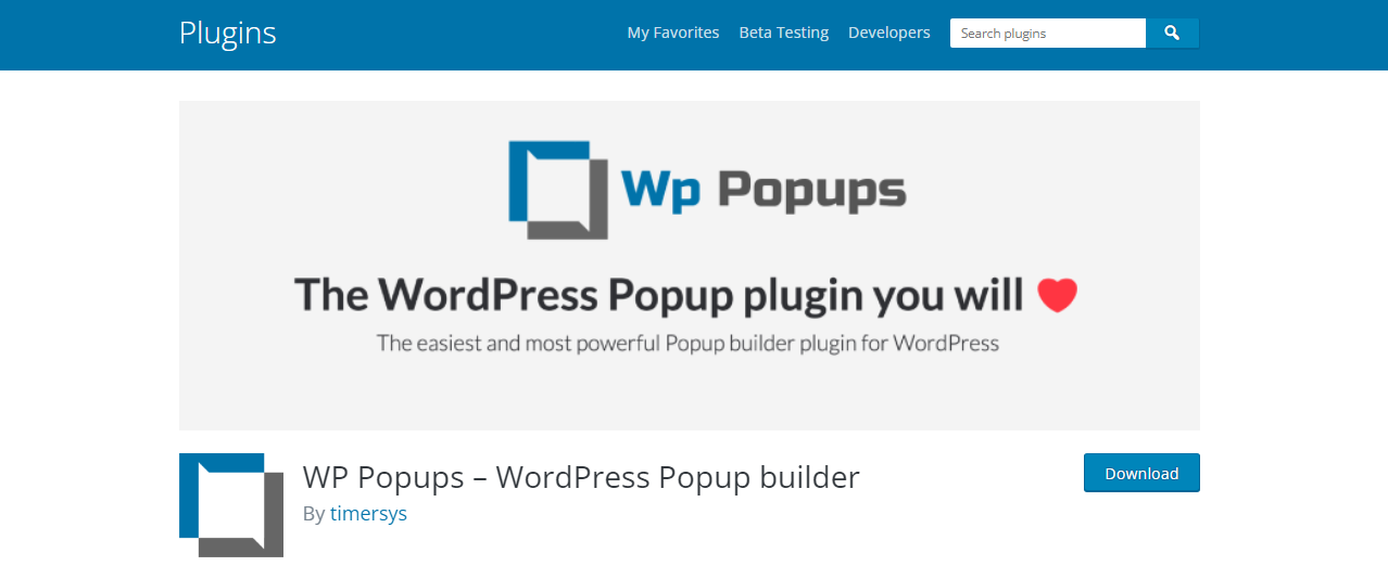 WP Popups - plugins de pop-up do WordPress