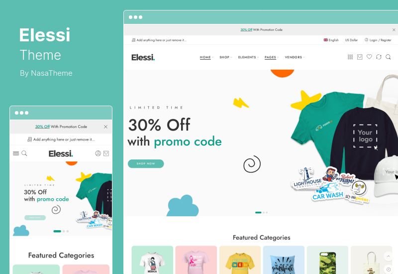 Elessi Teması - WooCommerce AJAX WordPress Teması