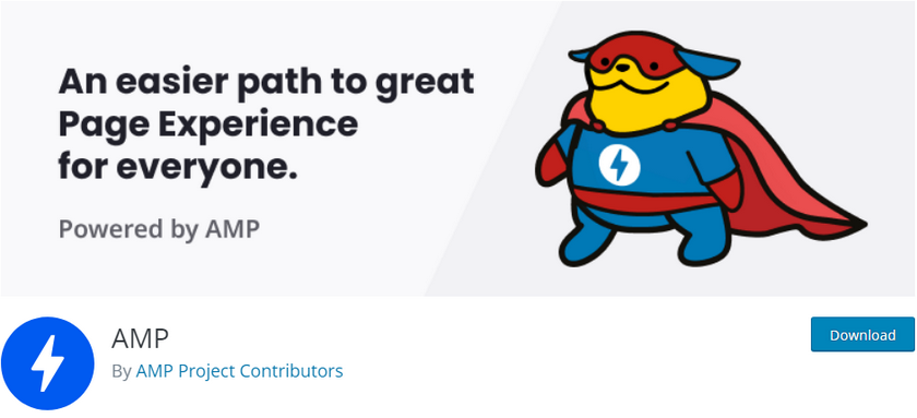 WordPress için resmi AMP eklentisi