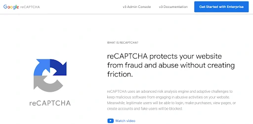 reCAPTCHA