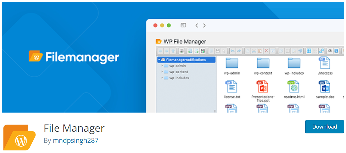 pda-file-manager-wordpress-folder-plugin